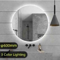 TSI 600mm Round LED Mirror Rimless